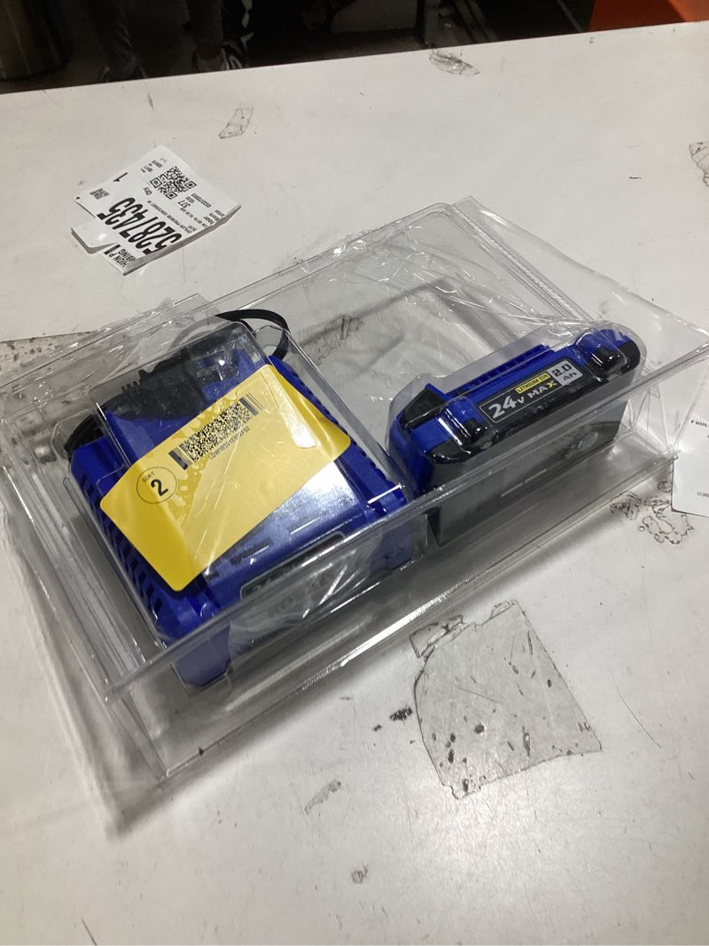 Condition photo showing Good Condition for kobalt 24-volt max pack 4 amp-hour lithium power tool battery kit (charger included)