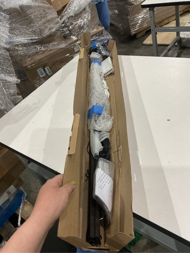 Condition photo showing Good Condition for led recessed lighting kit,6 pack self-adhesive cob led light bar, cold white 6000k, with touching switch, for wood slat wall panels,headboards,home decor. black chanenl,2pcs*(16in+24in+40in) pure white 6000k black channel