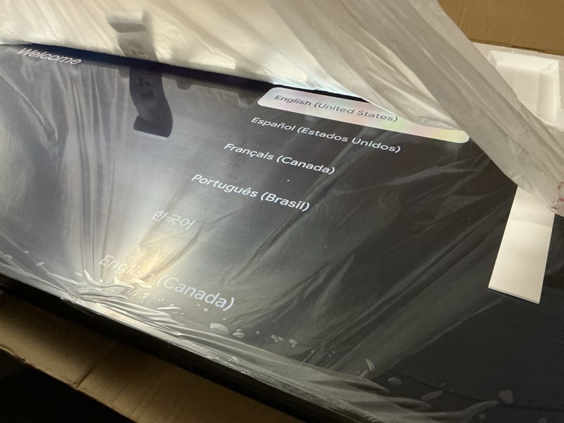 Condition photo showing New/Like New for working verified tcl 98-inch q65 qled 4k uhd smart tv with google tv (98q651g, 2024 model) dolby vision, dolby atmos, hdr pro+, game accelerator enhanced gaming, voice remote, works with alexa, streaming television 98 inches tv only