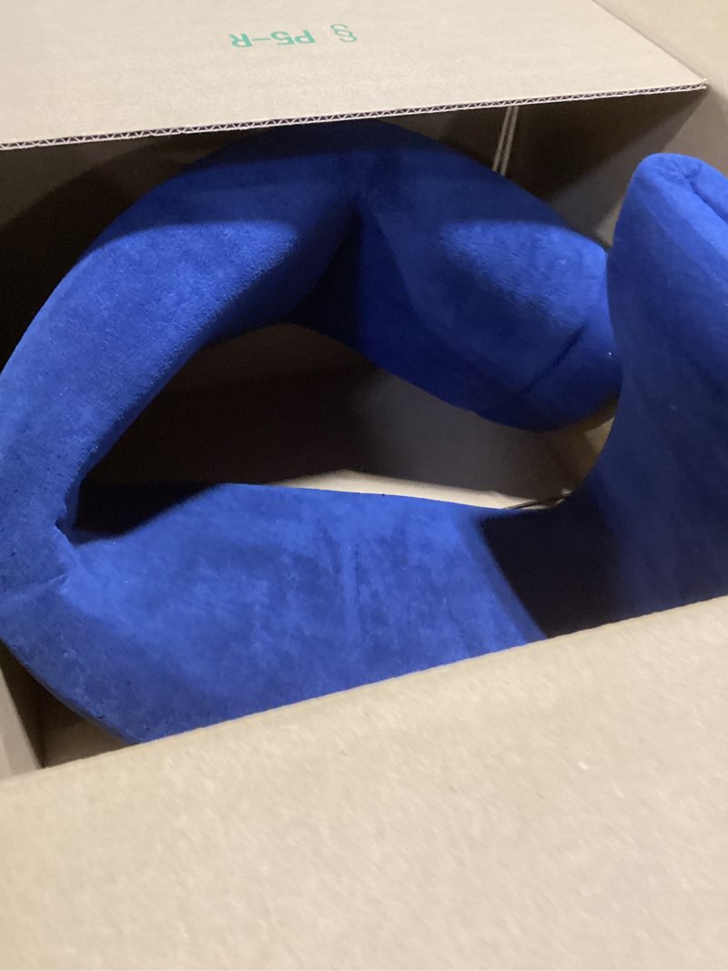 Condition photo showing Good Condition for MAXYOYO Baby Play Mat, 1.2" Thick Memory Foam Soft Padded Carpet with Non-Slip Backing, 3x5 ft Japanese Tatami Rug Living Room for Kids, Toddler, Children, Nusery(Navy)