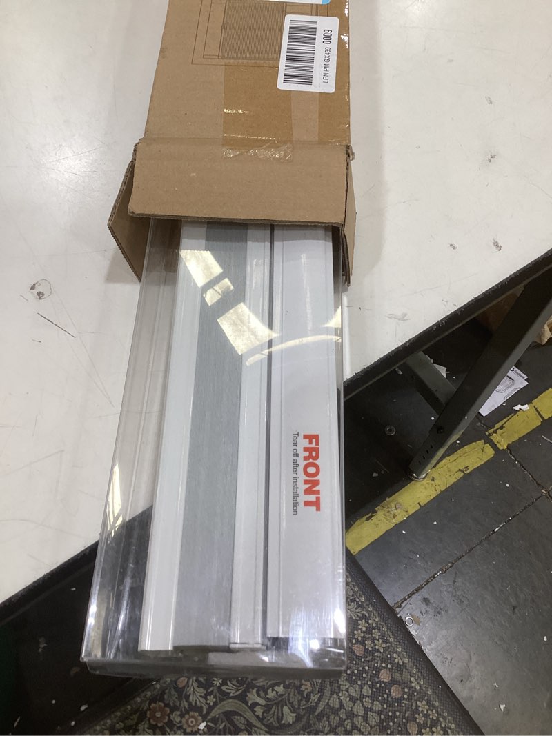 Condition photo showing As Is for grandekor top down bottom up cellular shades cordless, pull down honeycomb blinds for windows room darkening blinds & shades for living room bedroom, blackout, white, 36" wx64 h white (100% blackout) 36"w x 64"h