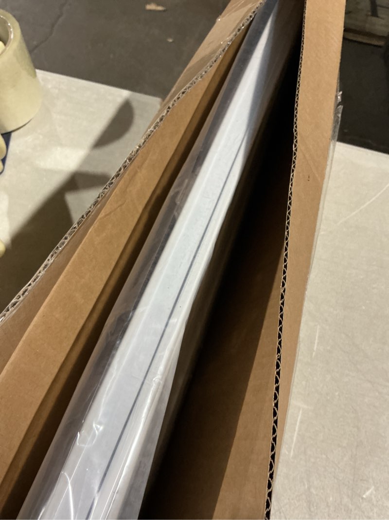 Condition photo showing Good Condition for lazblinds no tools no drill cordless cellular shades, top down bottom up (tdbu) honeycomb shades for home, light filtering thermal insulation blinds for windows, 20" w x 48" h, white light filtering - white 20" w x 48" h