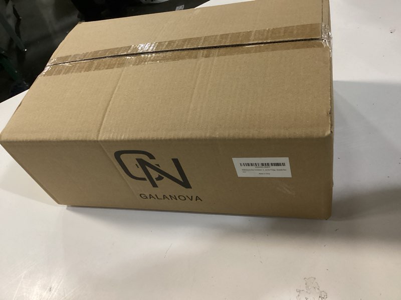 Condition photo showing New/Like New for Stackable Snackle Box Container with 2 Lids, 14 Compartments - BPA-Free Snackle box Organizer, Dishwasher & Microwave Safe Reusable Snacklebox for Veggies, Fruits, Charcuterie, Snacks (White, 2 Pack) White 2 Pack