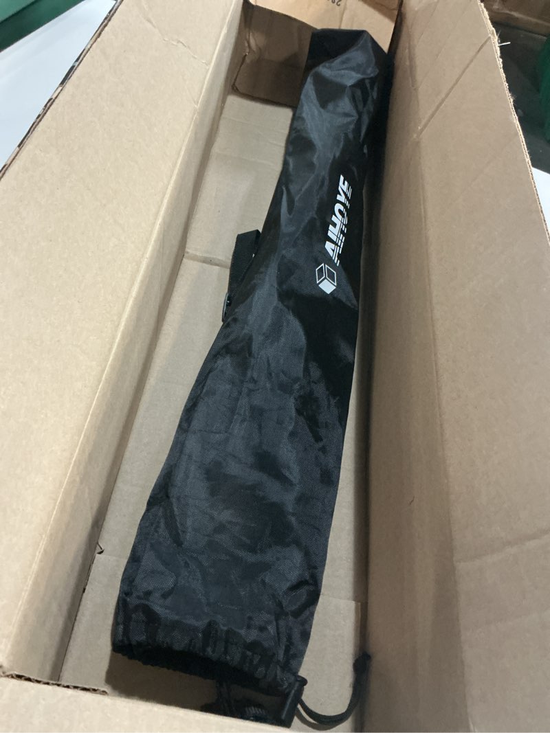 Condition photo showing New/Like New for aihoye hiking trekking poles, 1 pack collapsible, lightweight, anti shock, walking sticks, adjustable hiking pole for men and women black