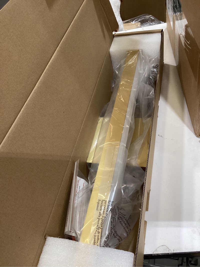 Condition photo showing New/Like New for joossnwell gold vanity lights for bathroom 24 inch dimmable 5cct modern bath vanity lighting fixtures over mirror led bathroom wall sconces light 18w gold-dimmable 23.6"long-5cct