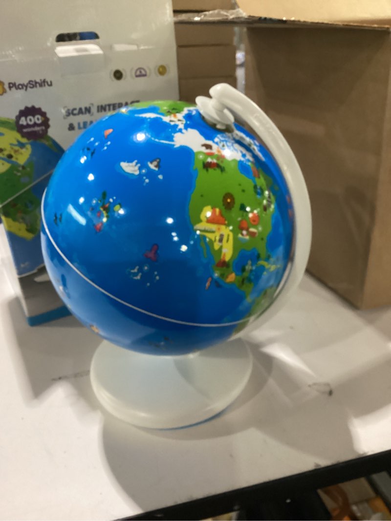 Condition photo showing Good Condition for PlayShifu Globe for Children – Orboot Earth: Interactive Kids Globe with 1000+ Facts on Animals, Places & Monuments | Tech-Powered Learning Toy & STEM Gift for Kids Ages 4–10