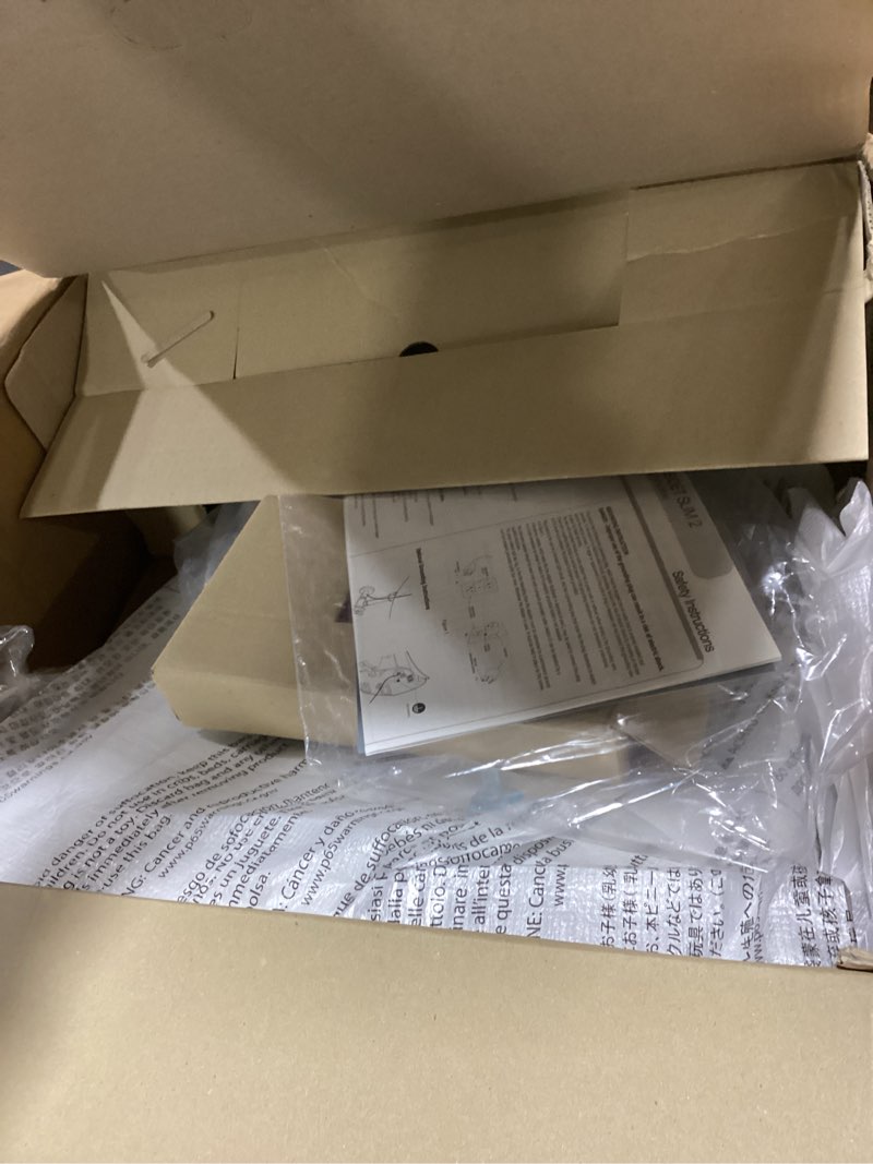 Condition photo showing As Is for Bio Bidet Slim Two Electric Bidet Toilet Seat Elongated, Warm Water, Heated Seat, Night Light, Front and Rear Wash, Wireless Remote Control, White Elongated Wireless Remote