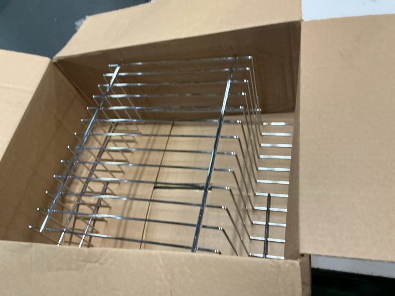 Condition photo showing Good Condition for melissa & doug deluxe metal wire puzzle storage rack for 12 small and large puzzles deluxe fit
