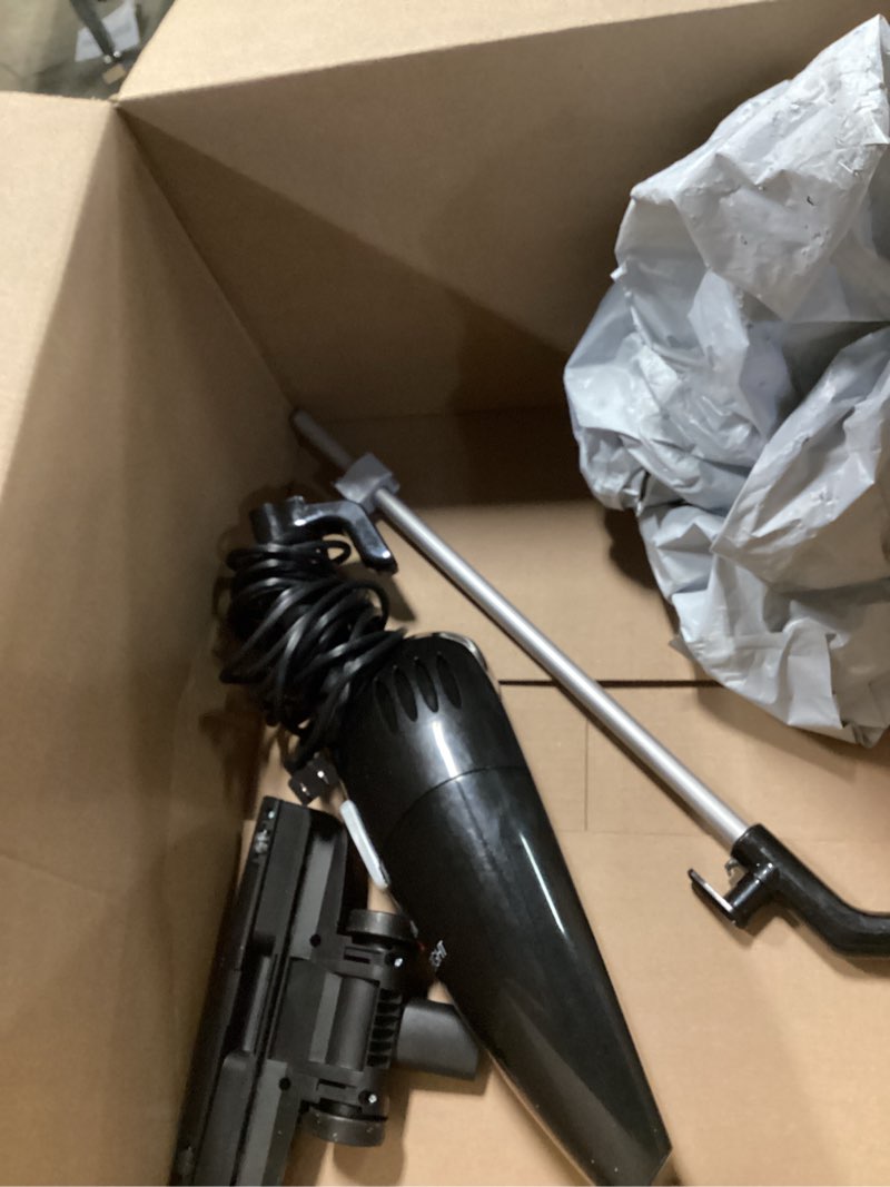 Condition photo showing As Is for national na-800v 2-1 corded upright and handheld upright vacuum cleaner, detachable handle na-800v