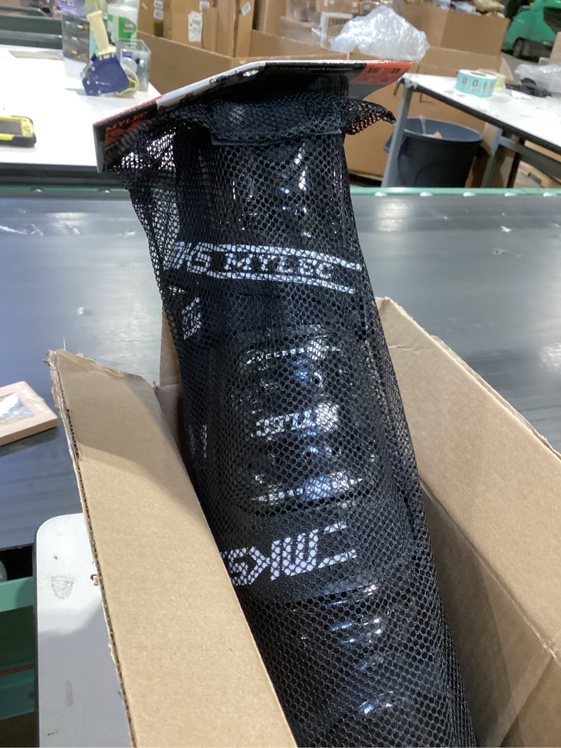 Condition photo showing Good Condition for MyLec MK5 Street/DEK Shin Pad, Lightweight & Durable Hockey Accessories, 360° Straps, Hard Front Shells, Breathable Material, Metatarsal Padding Ice Hockey Shin Guards, Foam Rubber 15" Black