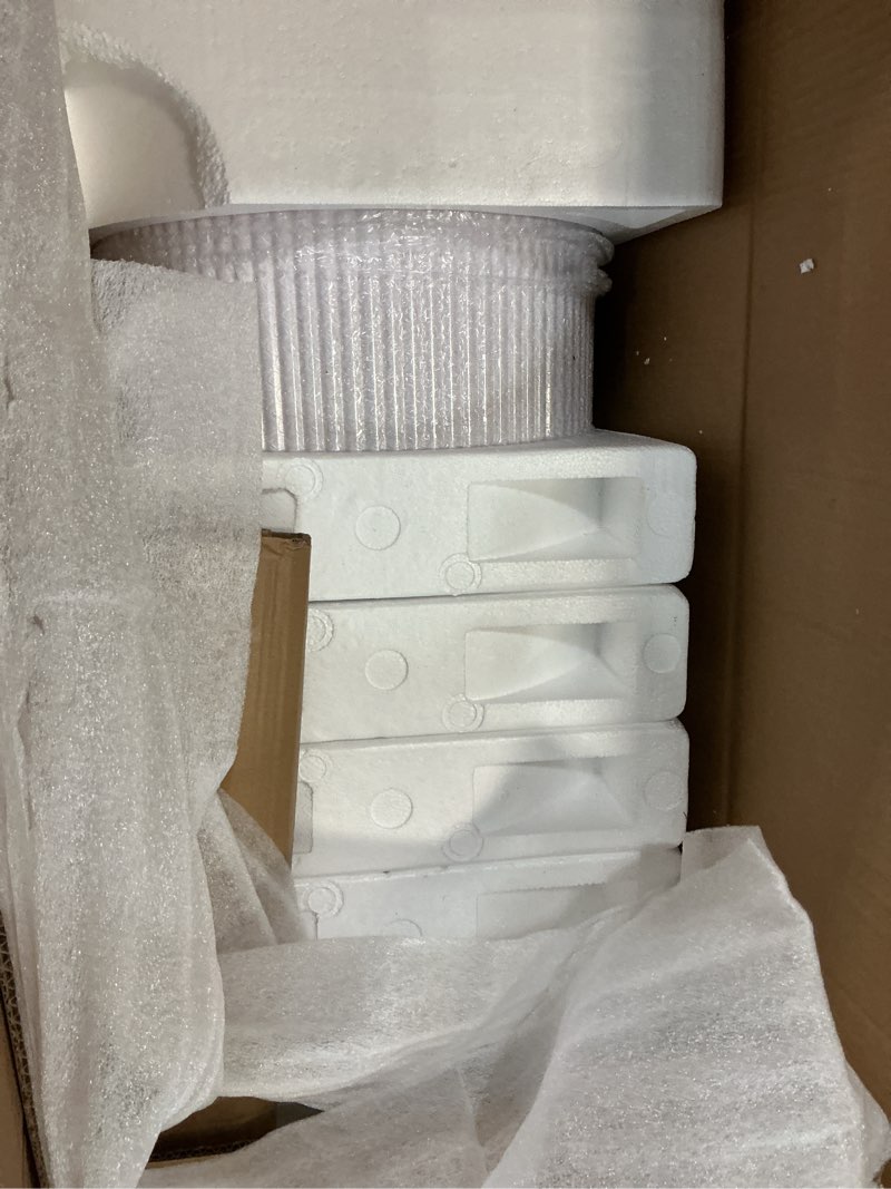 Condition photo showing New/Like New for fivenl 5 pcs metal pleated cylinder pedestal stands for party, heavy duty white round cake pedestal stand flower plant display plinth pillars for wedding birthday event decor