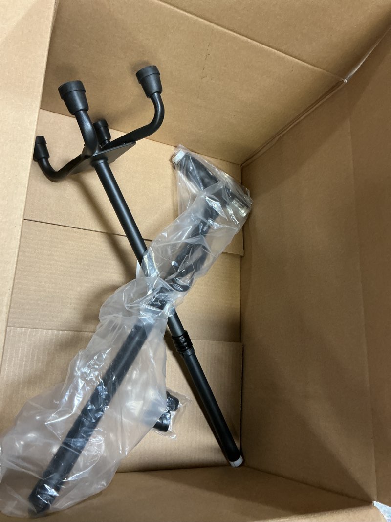 Condition photo showing Good Condition for BeneCane Quad Cane Walking Cane with Two Led Lights with Big Base T Handle?Lightweight Adjustable Walking Stick Four Pronged Sturdy for Men and Women black