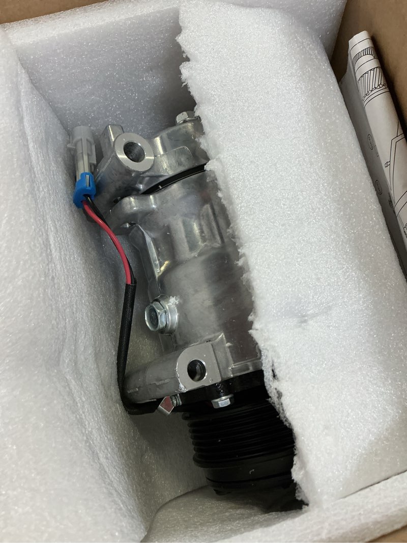 Condition photo showing Good Condition for air conditioning compressor a/c clutch for 1996-2005 chevy blazer express 1500 2500 3500 s10 4.3 5 5.7 6.5 7.4, for 96-04 gmc jimmy savana 1500 2500 3500 sonoma, for isuzu hombre & oldsmobile bravada