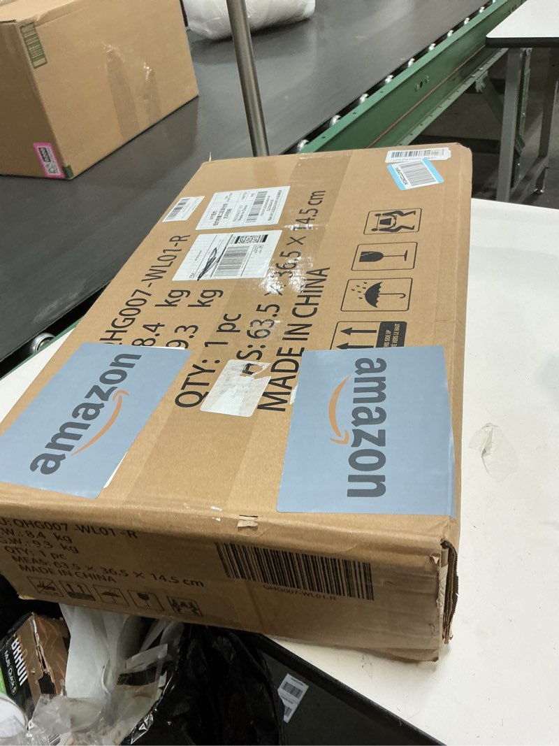 Condition photo showing New/Like New for Modern Espresso Fluted Floating Nightstand with Charging Station, NightStand with Drawers, Bedside with USB Ports and Outlets, Bedroom Furniture (Set of 2) Espresso Set of 2