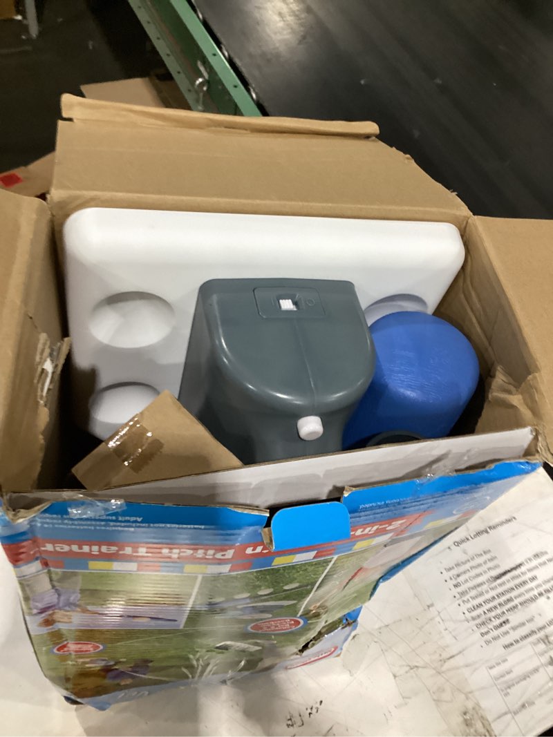 Condition photo showing Good Condition for little tikes 2-in-1 pop and pitch trainer toy baseball set - 6pc