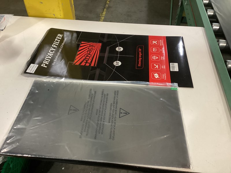 Condition photo showing New/Like New for computer privacy screen protector 24 inch with hp dell acer asus samsung lg and more, removable security shield filter for 16:9 aspect ratio monitor like viewsonic sceptre aoc koorui benq (24" diagonal 16:9 1 pack) [1 pack] 24''computer privacy screen