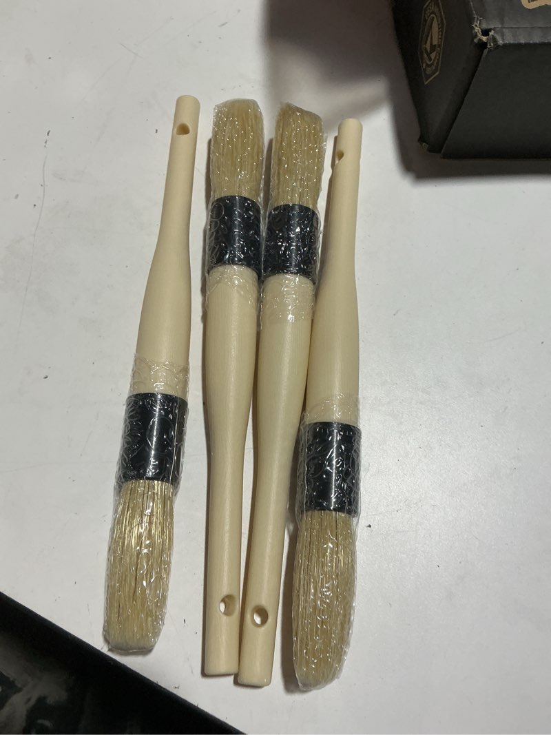 Condition photo showing Good Condition for patelai 4 pack of parts cleaning brush home and auto use parts cleaner for cleaning auto engine, small motors, car detailing, wheels, boats, air vents, machinery