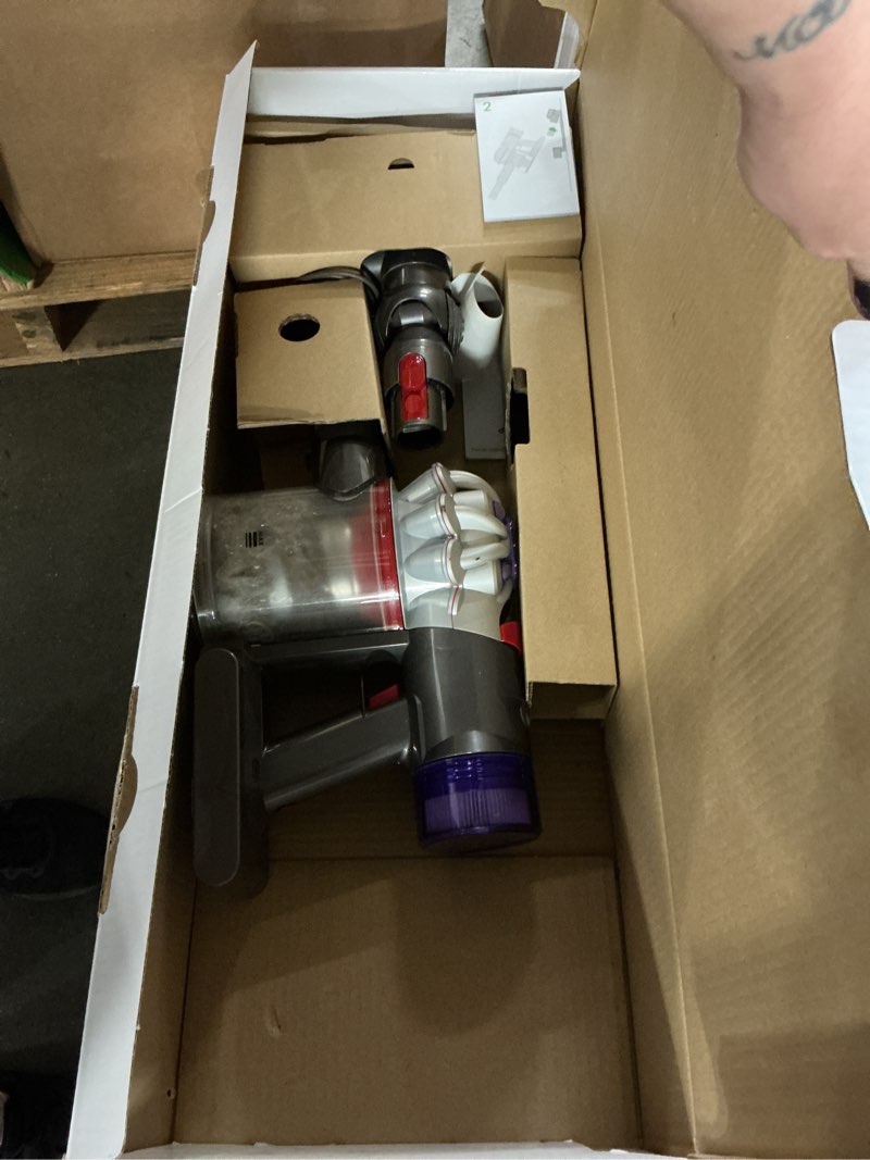 Condition photo showing As Is for Dyson V8 Cordless Vacuum, Cleans Hard Floors and Carpets, Detangles, Converts to Handheld, 115AW, 2 Power Modes, Up to 40 Minutes¹