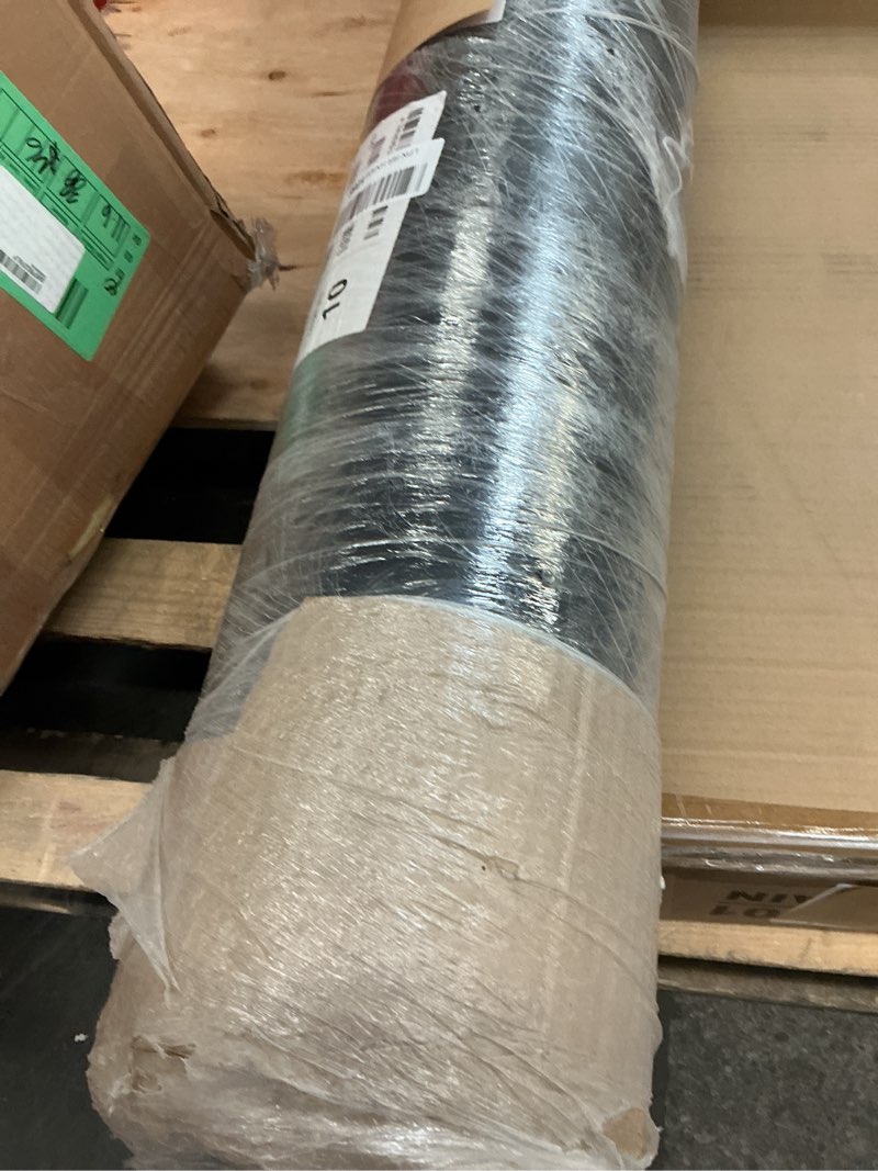 Condition photo showing New/Like New for Flooring Inc's 1/4" Thick Tough Rubber Flooring Roll | Flexible Recycled Rubber Floor Mats for Home Gym | Heavy Duty Rubber Mat for Home Gyms, Sheds, Horse Stall Mat or Trailer Black 120"L x 48"W x 0.3"Th
