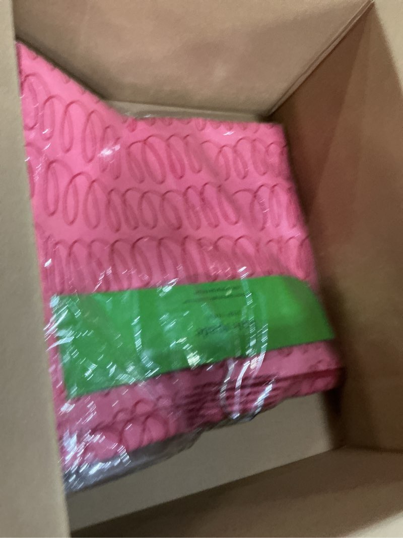 Condition photo showing Good Condition for KATE SPADE NEW YORK in The Loop & Joy Dot Reversible Table Runner, 100% Cotton, Machine Washable, Rose Pink/Red, 15"x108"