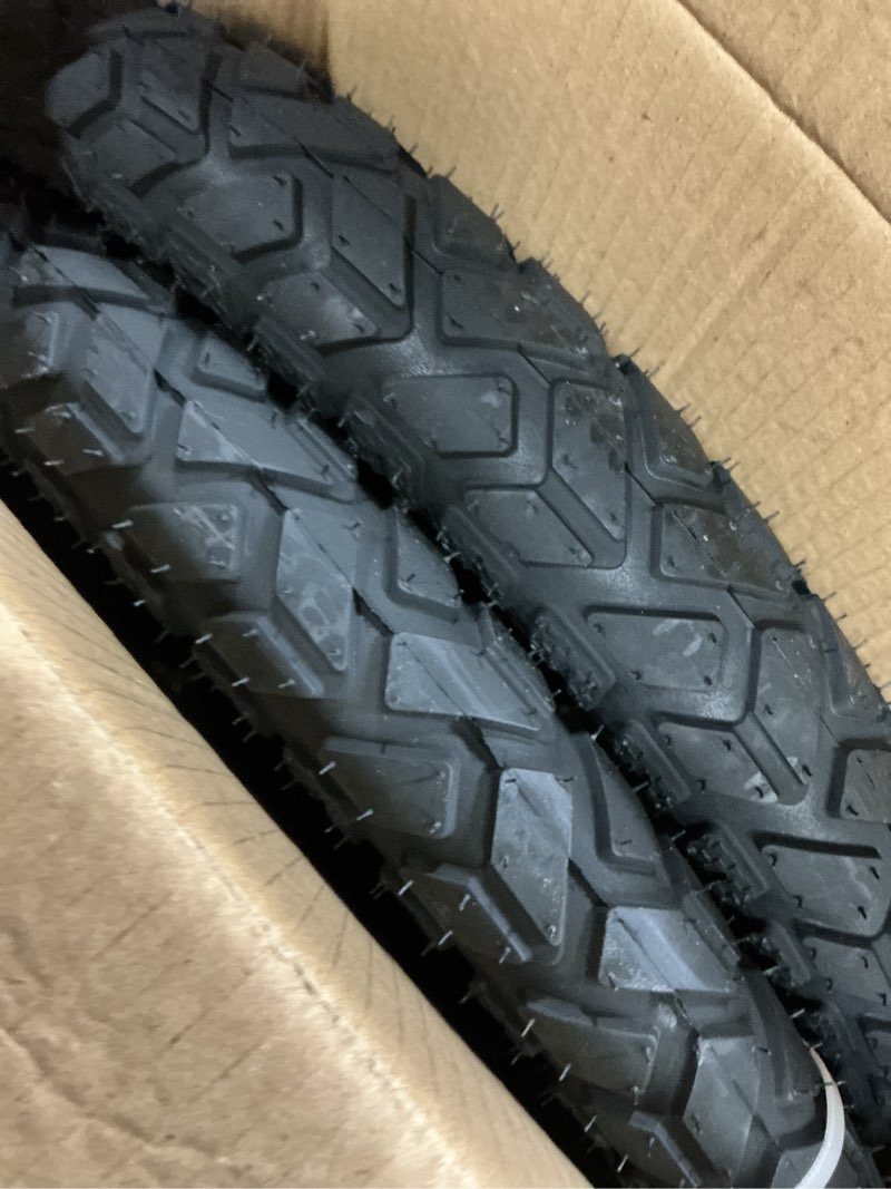 Condition photo showing Good Condition for ULTRAVERSE 20x3.0 E-Bike Fat Tire - Robust, High-Performance 20inch Fat Tyre for MTB and Ebikes, Durable All-Terrain Directional Tread, Superior Density for Street & Trail Adventures-2 Units 20x3.0 2 Unit Pack