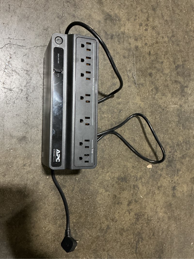Condition photo showing Good Condition for apc ups battery backup surge protector, 425va backup battery power supply, be425m 425va battery backup