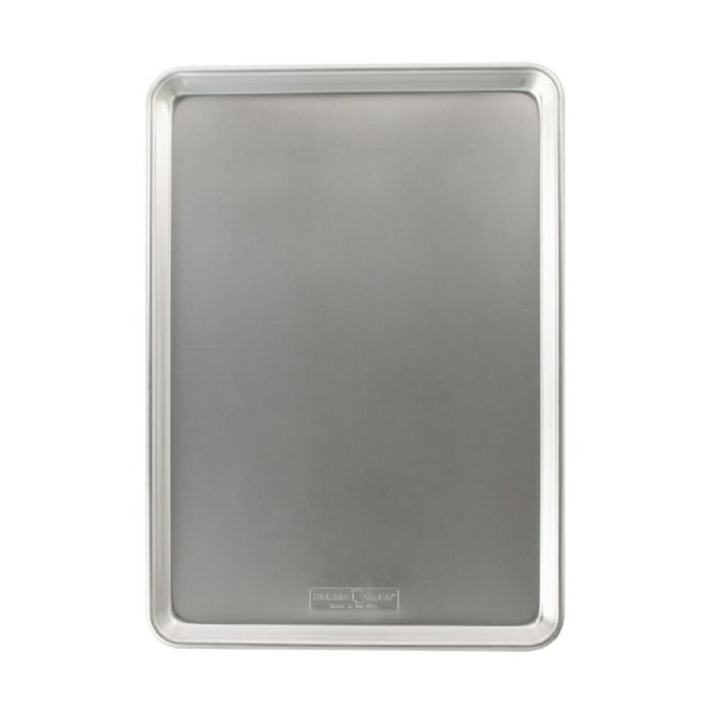 nordic ware naturals 21" x 15" aluminum extra large rectangular cookie & baking sheet pan