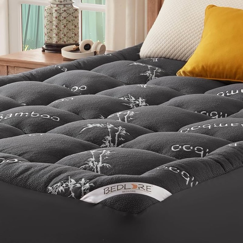 BEDLORE Queen Mattress Topper Viscose Derived