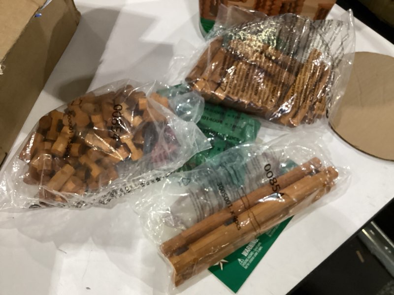 Condition photo showing Good Condition for lincoln logs 100th anniversary tin