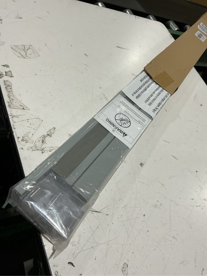 Condition photo showing New/Like New for lazblinds top down bottom up (tdbu) cordless cellular shades, blackout light blocking honeycomb shades thermal insulation noise reduction blinds for windows, 34" w x 64" h, grey grey - blackout 34" w x 64" h