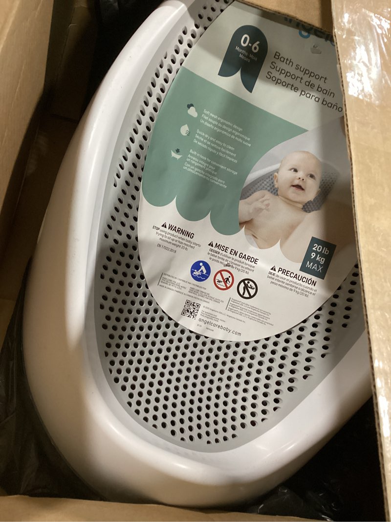 Condition photo showing Good Condition for Angelcare Baby Bath Support (Gray) | Ideal for Babies Less Than 6 Months Old Bath Support Grey