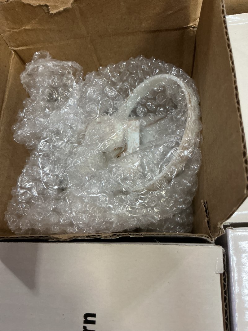 Condition photo showing Good Condition for 12 Set 10 Inch White Decorative Candle Lanterns Bulk Lanterns Centerpiece with LED Flameless Candle Indoor Outdoor Battery Powered Hanging Lights for Valentine's Day Wedding Decoration