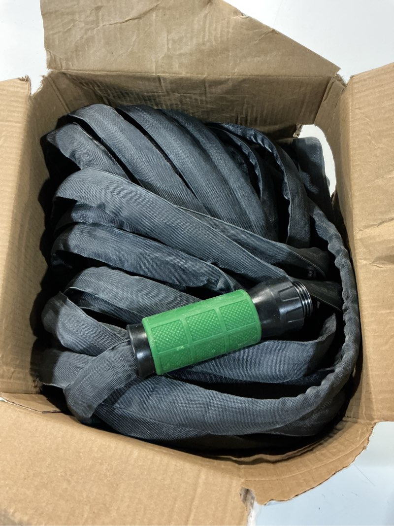 Condition photo showing As Is for expert gardener lightweight performance garden hose, 100 ft.