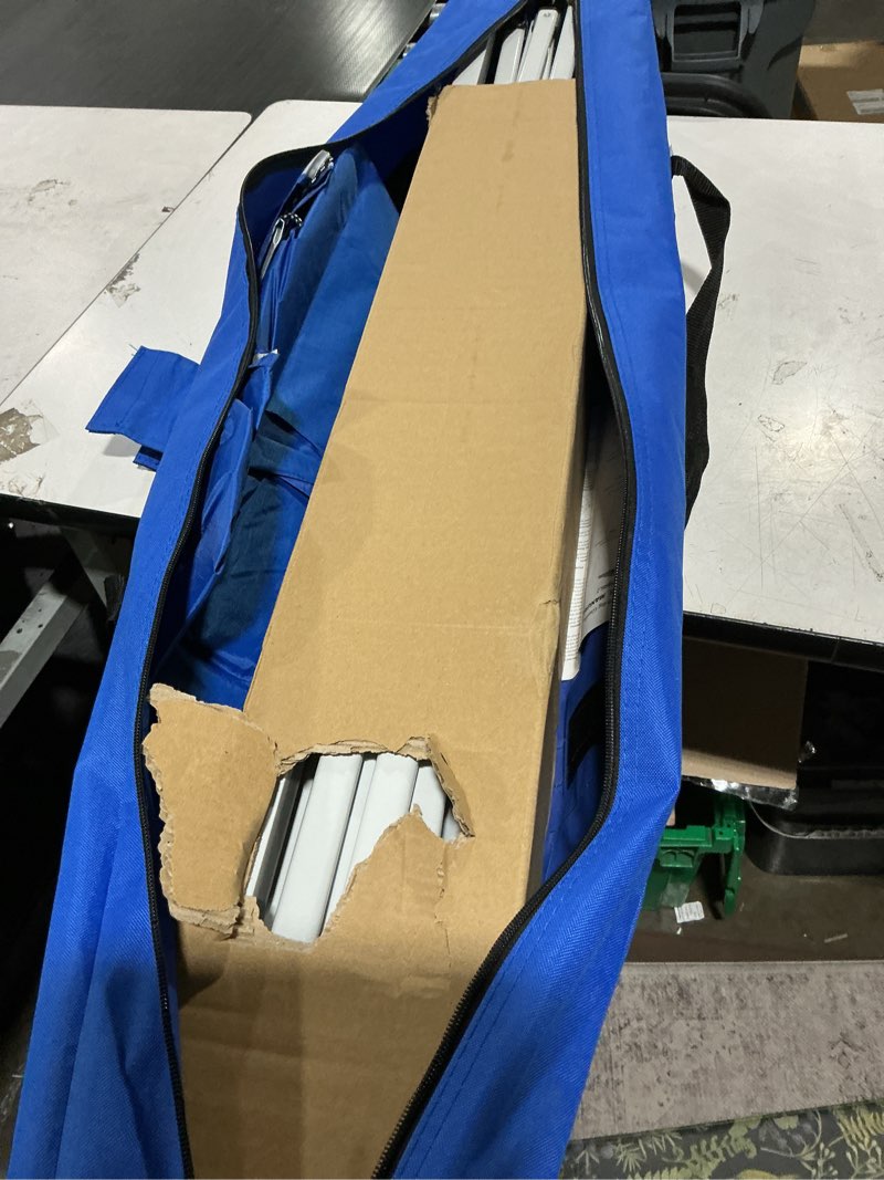 Condition photo showing New/Like New for ozark trail 10' x 10' instant slant leg pop-up canopy tent, blue