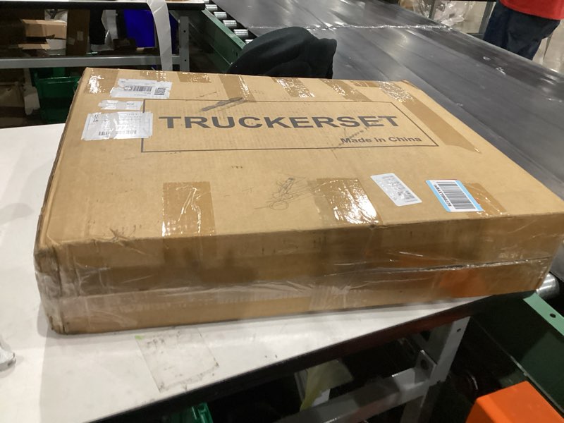 Trucker set black floor mats