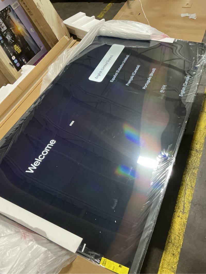 Condition photo showing Good Condition for working verified tcl 98-inch q65 qled 4k uhd smart tv with google tv (98q651g, 2024 model) dolby vision, dolby atmos, hdr pro+, game accelerator enhanced gaming, voice remote, works with alexa, streaming television 98 inches tv only