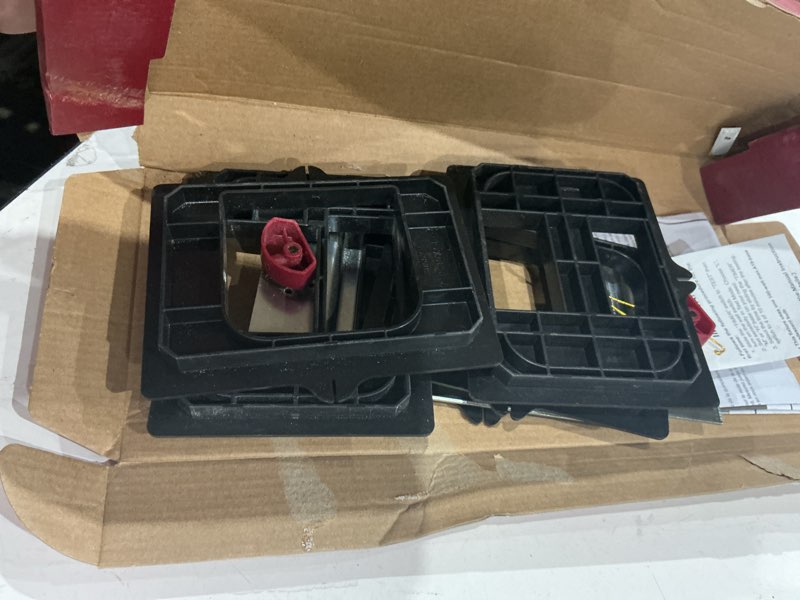 Condition photo showing As Is for (incomplete, missing pieces)milescraft 1233 hinge mate 350 - complete hinge installation kit - cut hinge mortises on doors - jambs - latches and strike plates - includes all hardware for 1-3/8 inch and 1-3/4 inch doors and 2-1/2 inch to 4-1/2 inch hinges