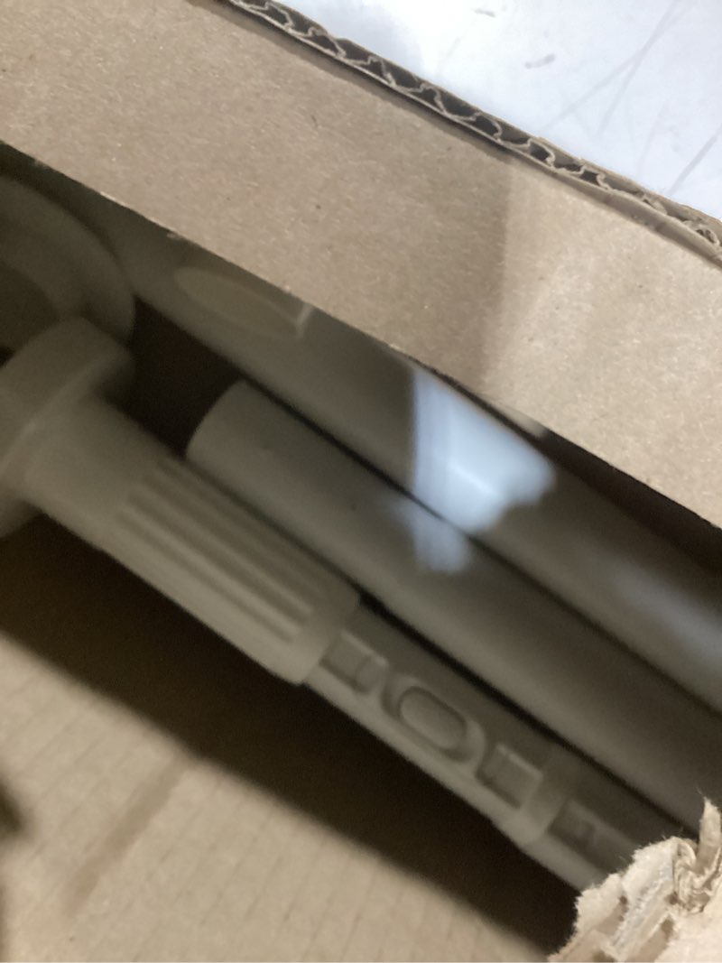 Condition photo showing Good Condition for aizesi 41-124 inch heavy duty white tension curtain rod - no drilling, adjustable, rust-resistant for outdoor, living room, window, bathroom white 41" to 124"