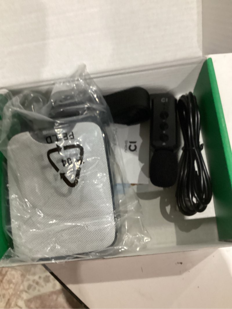 Condition photo showing Good Condition for shidu 35w power voice amplifier with bluetooth wireless lavalier microphone, portable teacher mic with speaker personal clip on microphone system for teacher meeting training-m500 (black)