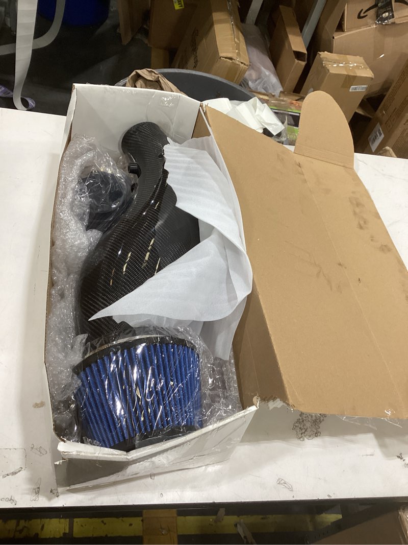 Condition photo showing New/Like New for ptnhz carbon fiber air intake pipe compatible with honda civic 92-00 ek eg with air filter