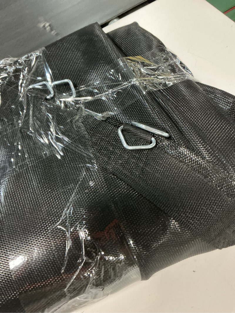 Condition photo showing As Is for cliselda trampoline replacement mat, fits 12 ft 14 ft 15 ftround trampoline frame with 72/88/96 v-rings and spring tool, fits 5.5-7" springs, jumping mat (excluding frame and spring) 12ft /127'' mat-72 rings fits 5.5'' spring