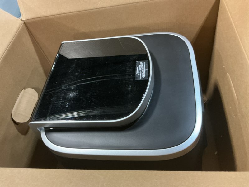 Condition photo showing As Is for Ninja | Air Fryer | 4-in-1 Pro Air Fry, Roast, Reheat, Dehydrate | 5QT Capacity fits up to 4lbs of French Fries | 400F Max Temp | Nonstick Basket & Crisper Plate | 120V | Grey | AF141 5 QT