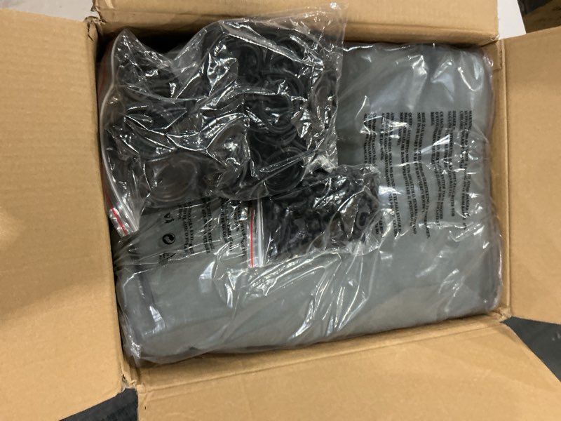 Condition photo showing As Is for Outdoor Gazebo Curtain Replacement Universal 4-Panel Sidewalls 12' X 20',Outdoor Patio Waterproof Privacy Curtain with Double Zipper for Patio,Garden, and Backyard (Curtain Only)