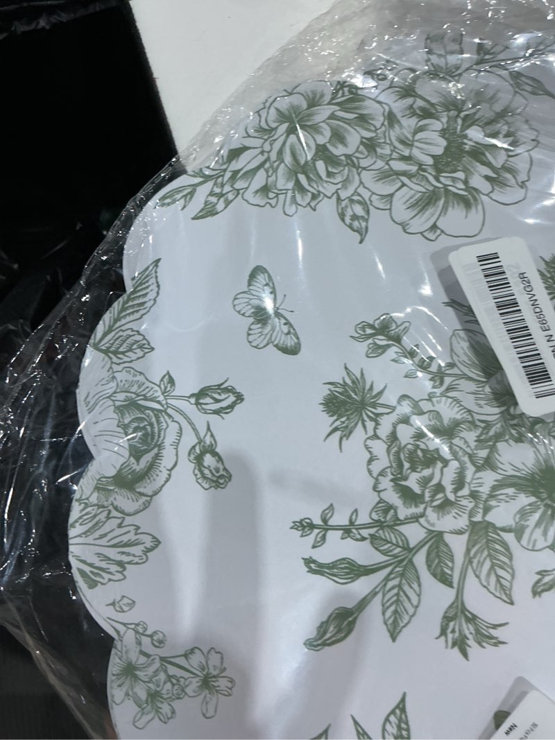 Condition photo showing Good Condition for 100 pcs floral napkins 5 x 5 inch, disposable paper napkins flower bouquet disposable napkin for bri