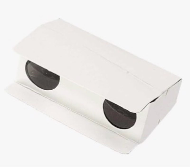 Shappy 30 Pieces Cardboard Folding Binoculars with Coloring Markers Paintable Make Your Own Paper Bi