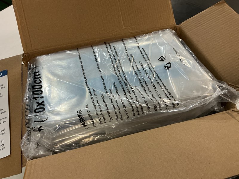 Condition photo showing New/Like New for cozy essential vacuum storage bags, 80% compression vacuum seal space saver plastic packaging bags for clothes, blankets, pillow, bedding, comforters, sealer clothing storage,20 combo combo 20 combo