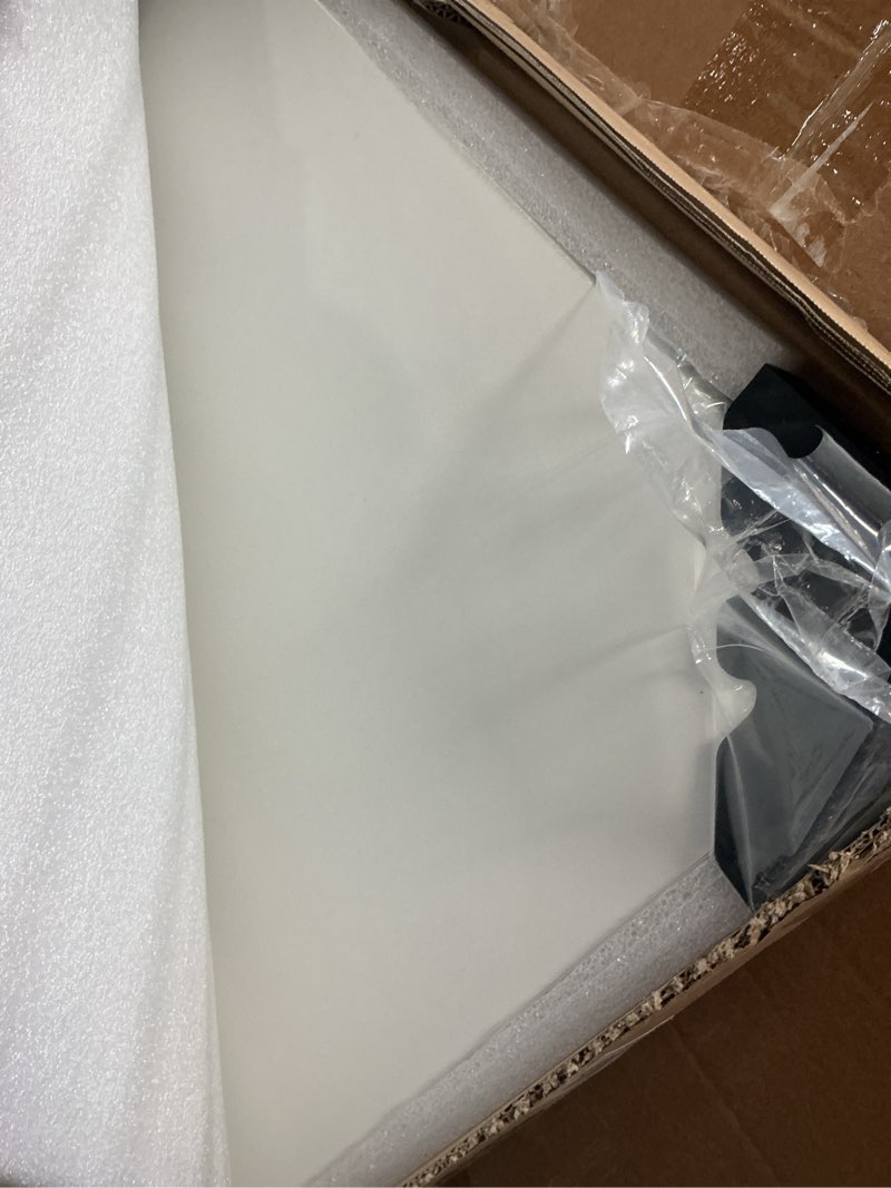 Condition photo showing Good Condition for table top for sit to   m1206-16-w-2 white 25x47”