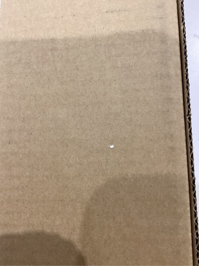 Condition photo showing As Is for LazBlinds Cordless White 1" Room Darkening Vinyl Mini Blinds, 20" W X 36" H Horizontal Window Blinds for Home, Cordless Shades for Indoor Windows White 20"W X 36"H