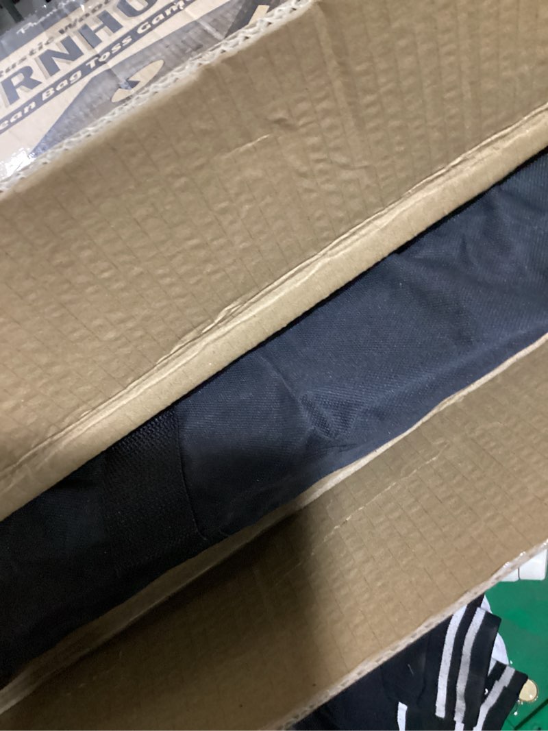Condition photo showing Good Condition for gosports portable cornhole sets, 8 styles – choose 4 x 2 ft or 3 x 2 ft - boards include 8 bean bags, travel case, and game rules 3 x 2 ft rustic