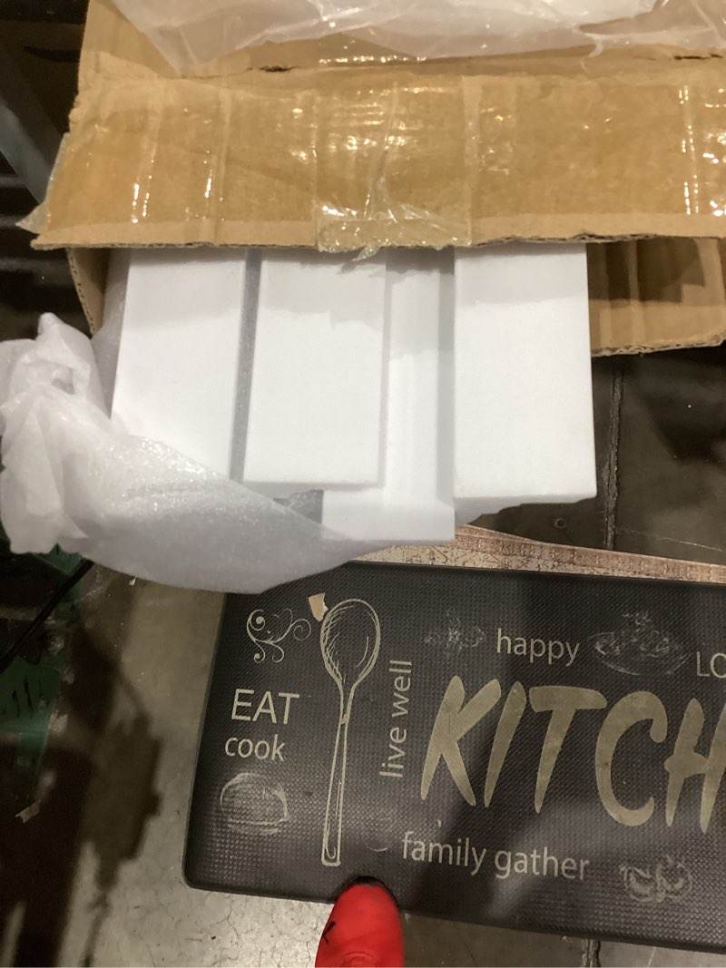 Pushglossy 24 Pcs 47.24?(Total 94.5 Ft) Ceiling Crown Molding with LED Duct Kit for Seamless Ambient